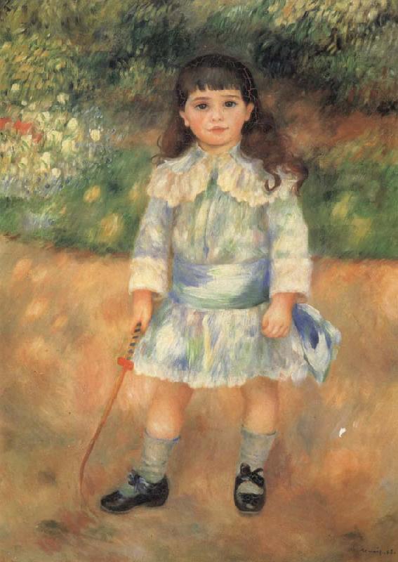Pierre Auguste Renoir Child with a Whip Sweden oil painting art
